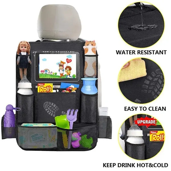 Car Seat Back Organizer Storage Bag