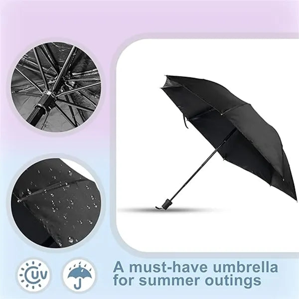 UV Vinyl Folding Umbrella