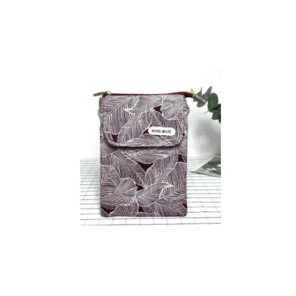 Cell Phone Purse Wallet Canvas Small Crossbody Bags