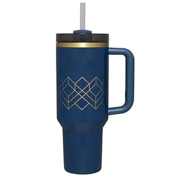 40OZ Insulated Travel Tumbler with Lid & Straw