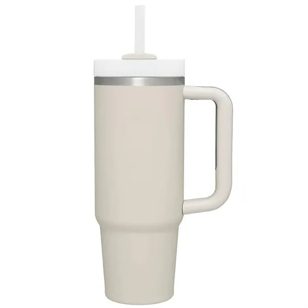 40OZ Insulated Travel Tumbler with Lid & Straw