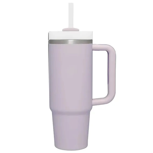 40OZ Insulated Travel Tumbler with Lid & Straw