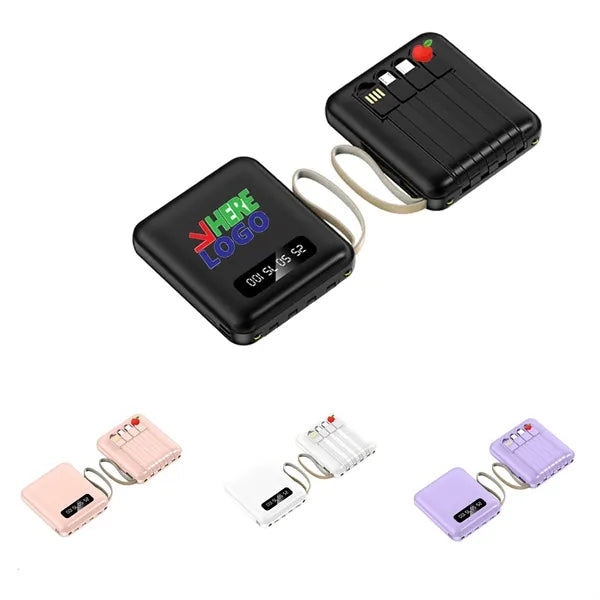 Portable Power Bank with Lanyard