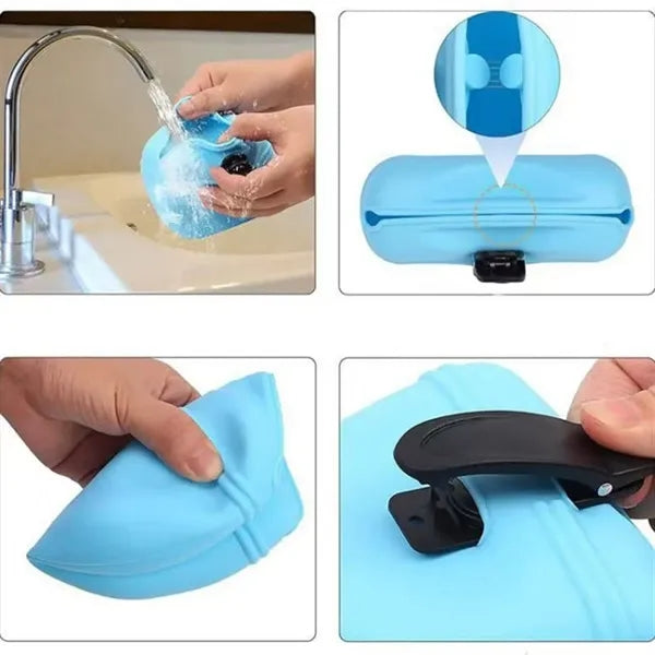 Portable Silicone Treat Pouch for Pets