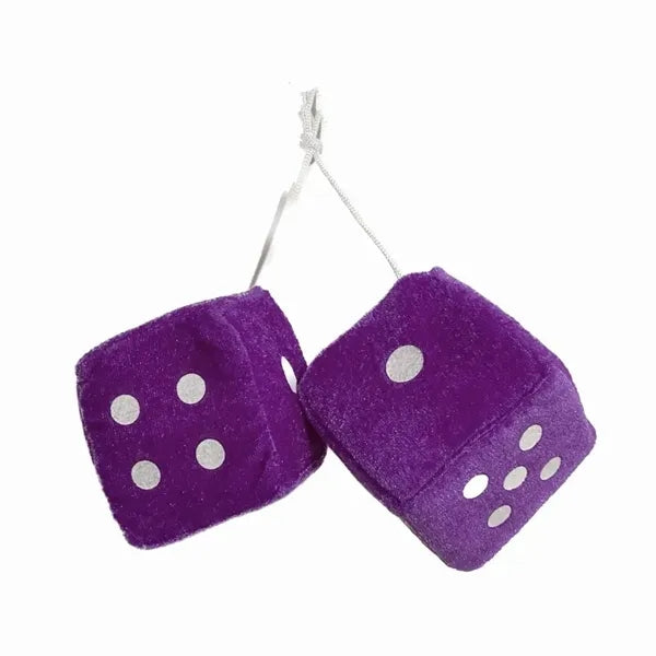 Car Hanging Fuzzy Dice Accesories