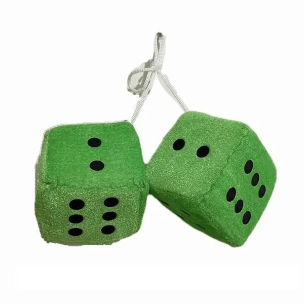 Car Hanging Fuzzy Dice Accesories