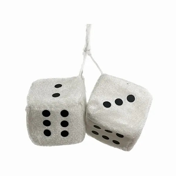Car Hanging Fuzzy Dice Accesories