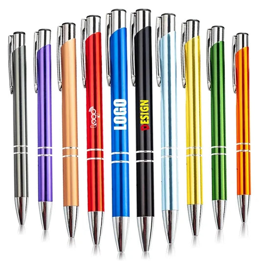 Metal Plunger Action Gel Pen