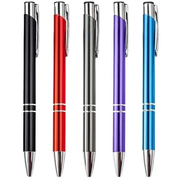 Metal Plunger Action Gel Pen