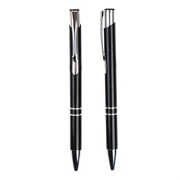 Metal Plunger Action Gel Pen
