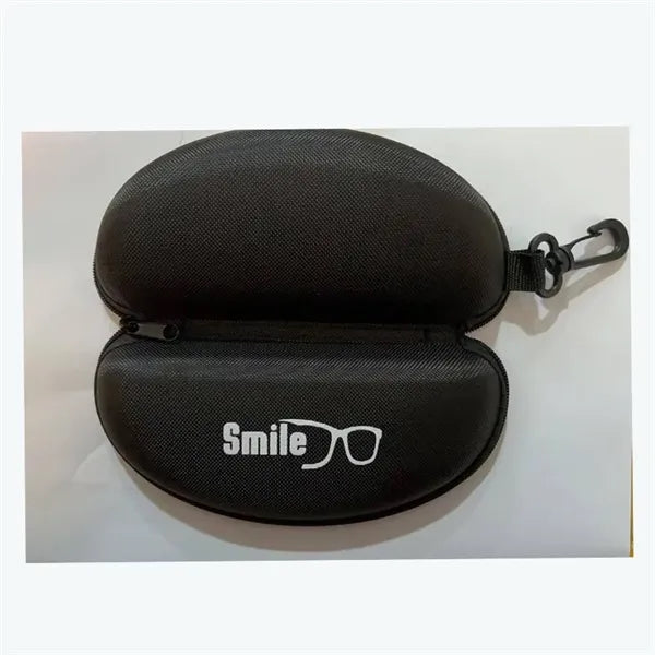 Portable Zipper Eyeglasses Case with Hook