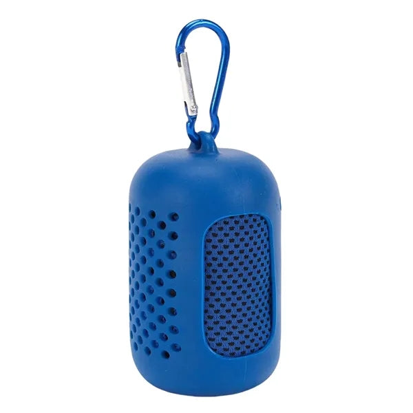 Portable Silicone Set with Cooling Sports Towel