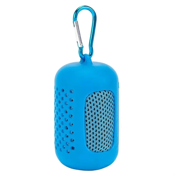 Portable Silicone Set with Cooling Sports Towel