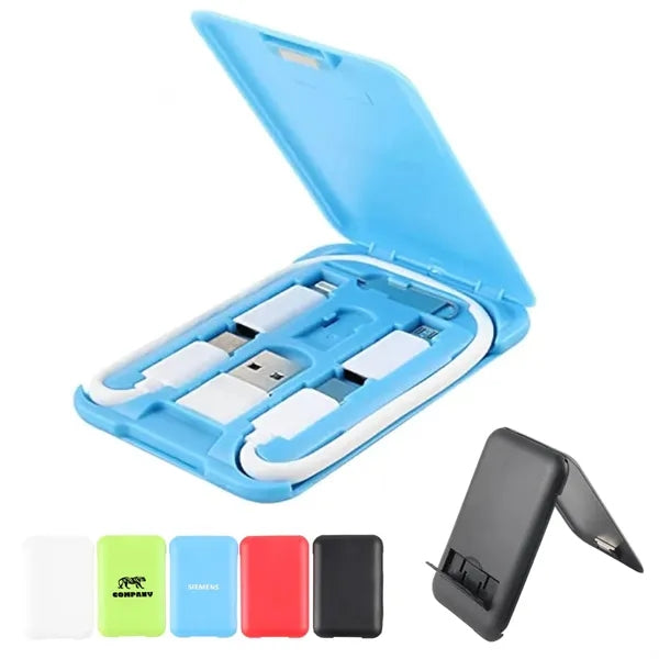 Multi-function 6 IN 1 USB Charging Cable Phone Holder