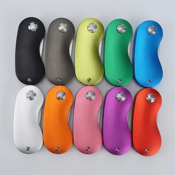Golf Divot Repair Tool Stainless Steel Foldable Magnetic