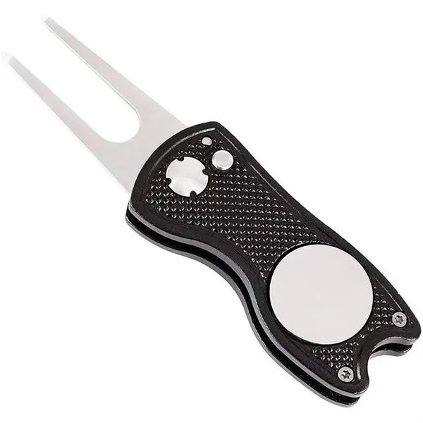 Foldable Golf Divot Tool Magnetic