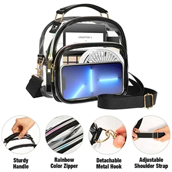 Clear Crossbody Bag for Women