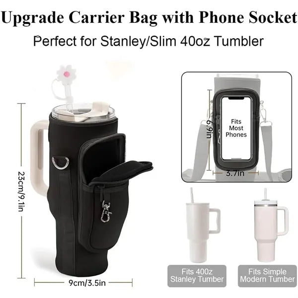 Water Bottle Holder Carry Bag
