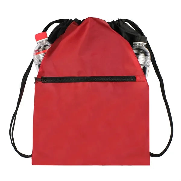 Dual Slip Pocket Drawstring