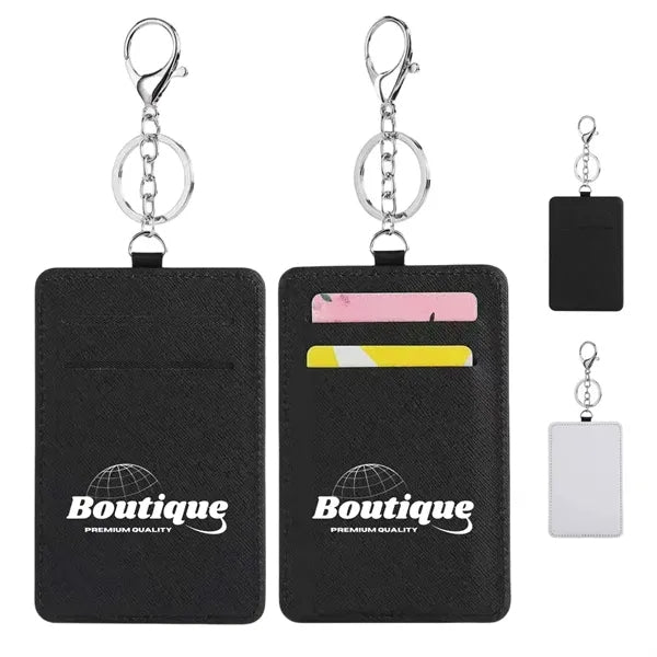 Portable Work Card Holders Keychain