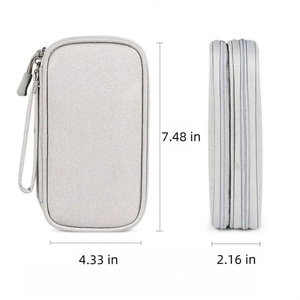 Travel Pouch Electronic Accessories Carry Case Bag