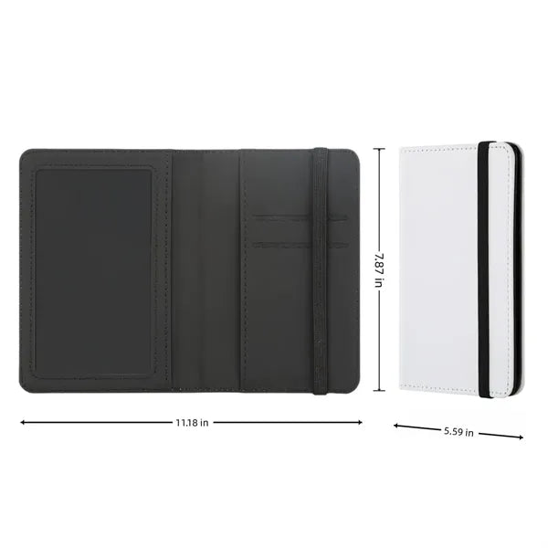 Leather Passport Cover Travel Document Card Holders