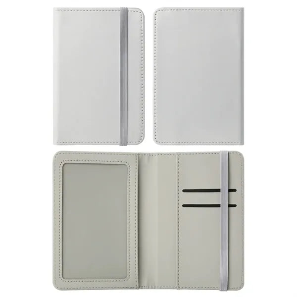 Leather Passport Cover Travel Document Card Holders