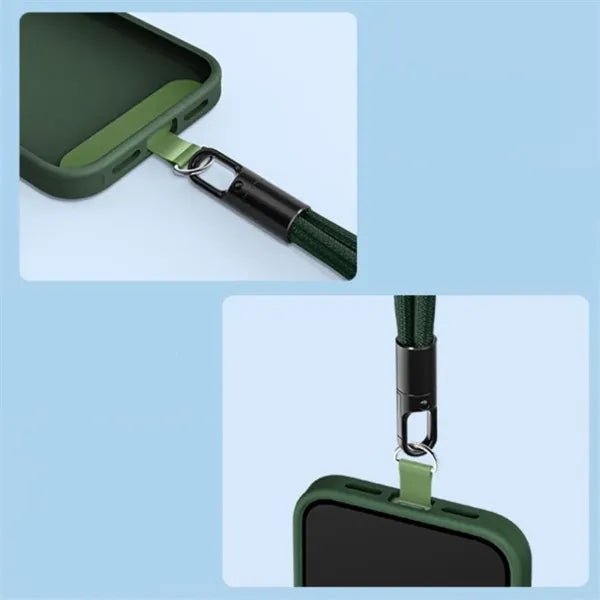 Neck Anti-lost Nylon Phone Lanyard