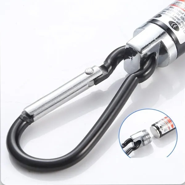 Mini LED Laser Flashlight Keychain