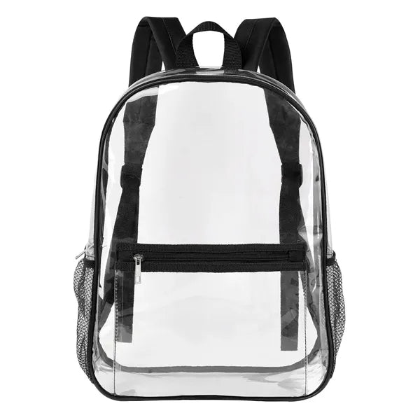 Heavy Duty Security Clear PVC School Backpack(Ocean)