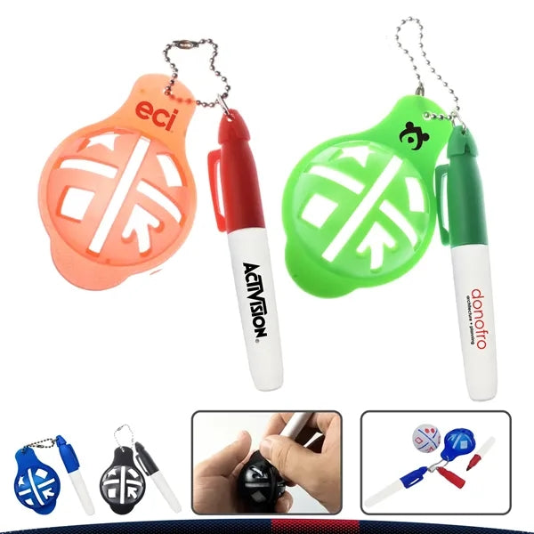 Simple Golf Ball Liner Marker Set