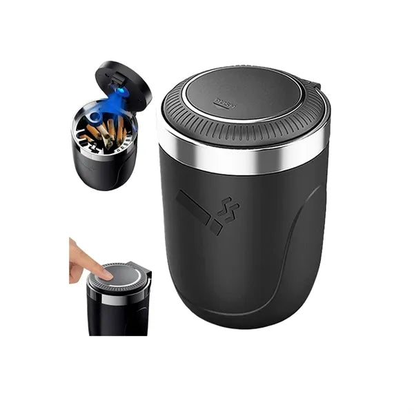 Stylish LED Car Ashtray for Smokers