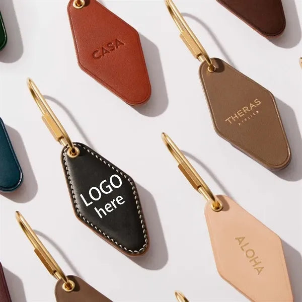 Leather Hotel Car Key chain