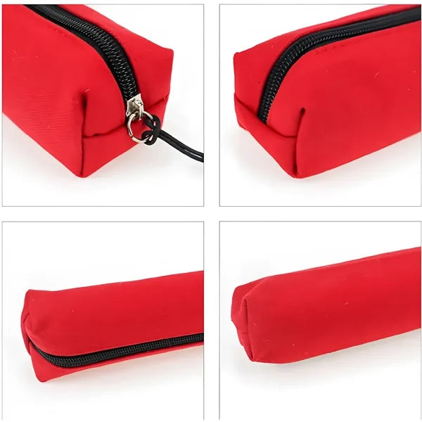 Logo Waterproof Zippered Pencil Pouch Bulk