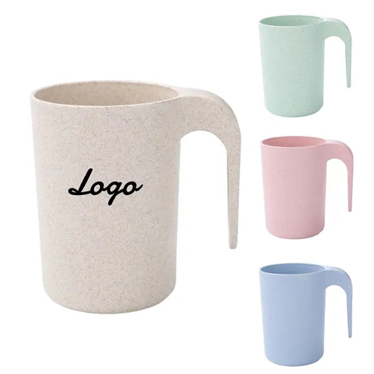 Colorful Wheat - based Custom - Logo Mugs