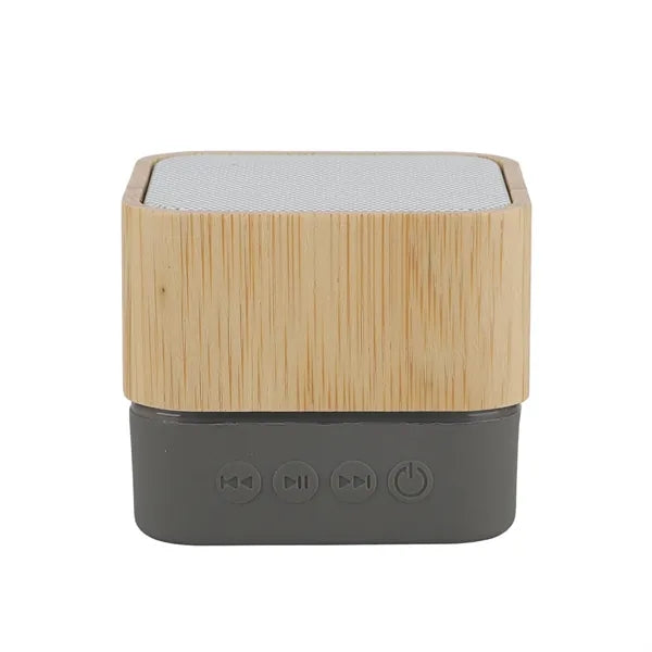 Classic Bamboo Bluetooth Speaker with Stereo Sound
