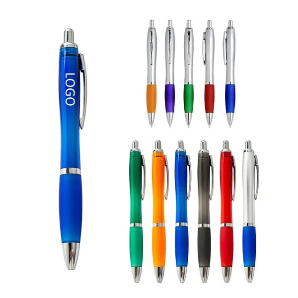Contour Satin Ballpoint Pen with Comfort Grip