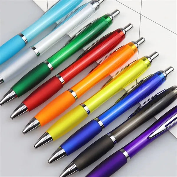 Contour Satin Ballpoint Pen with Comfort Grip