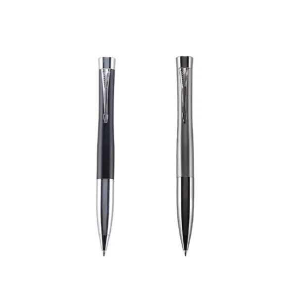 Twist Ballpoint Pen with Chrome Trim