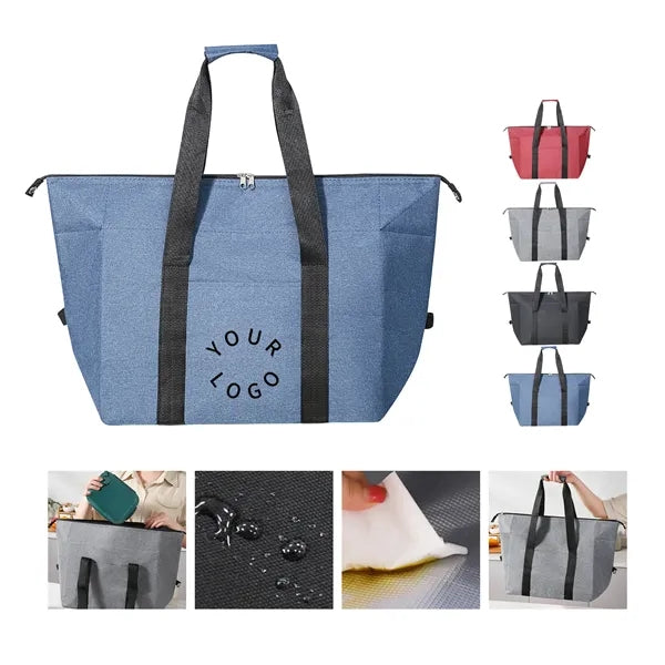 Large Capacity Waterproof Insulated Cooler Bag