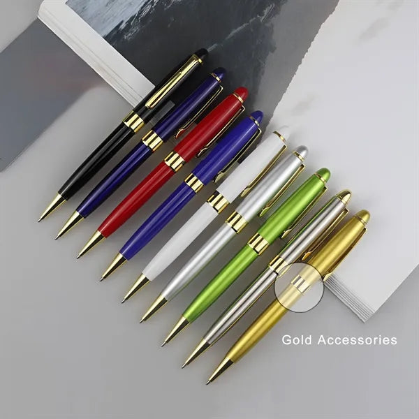 Business Rotating Metal Ballpoint Pen
