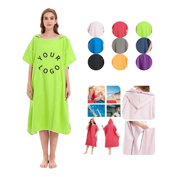 Solid Color Adult Poncho