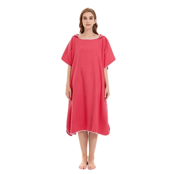 Solid Color Adult Poncho