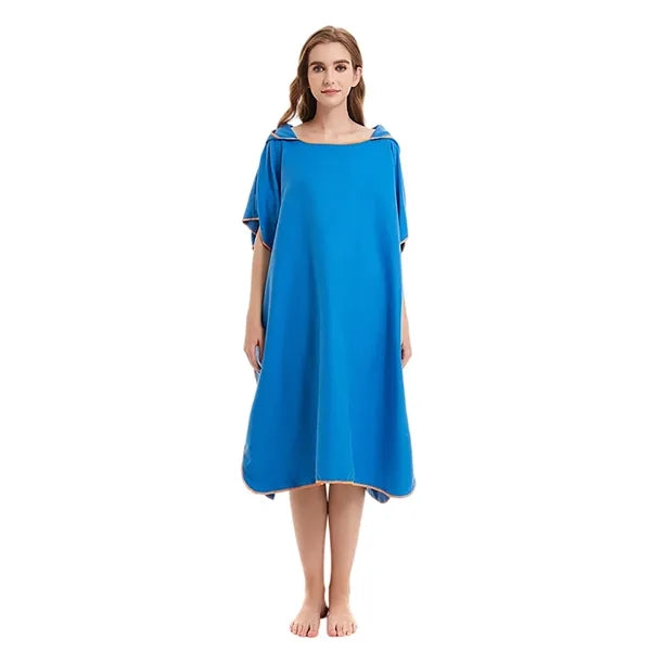 Solid Color Adult Poncho