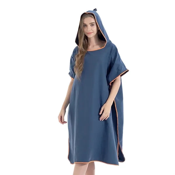 Solid Color Adult Poncho