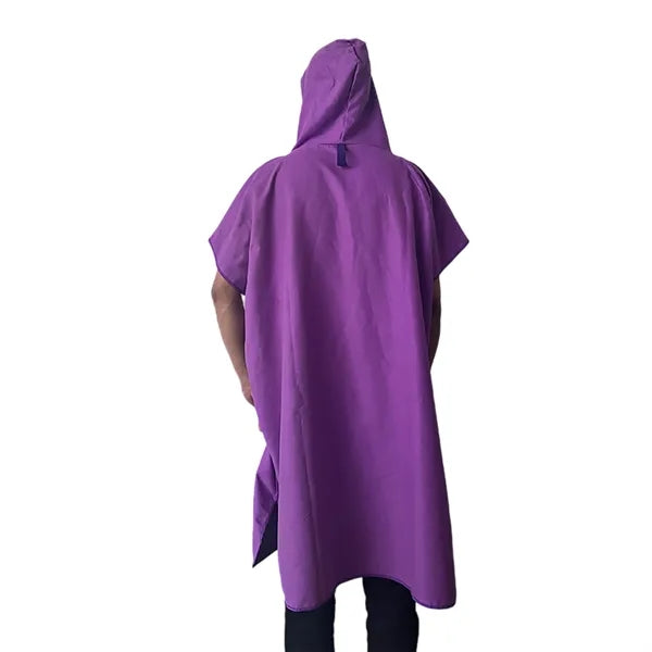 Solid Color Adult Poncho