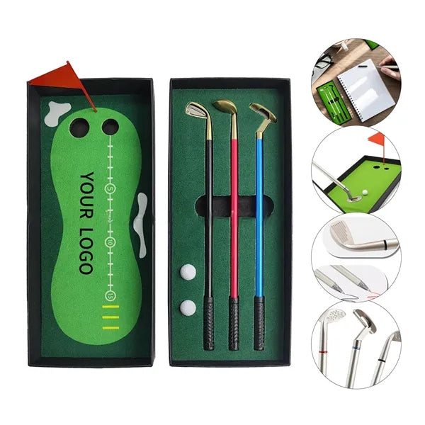 Creative Mini Golf Course with Pen