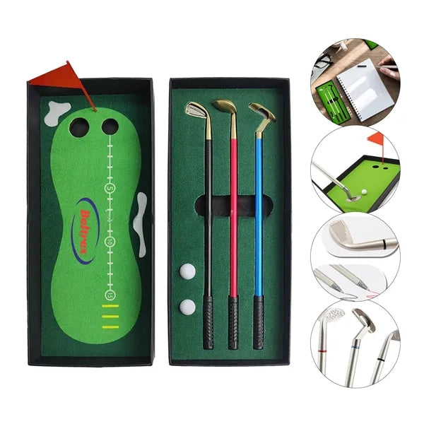 Creative Mini Golf Course with Pen