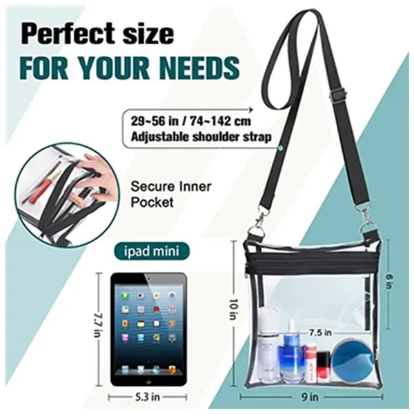 Clear Crossbody Purse Bag