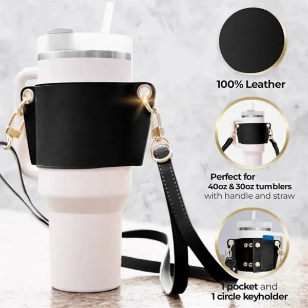 30 and 40Oz. Versatile Water Bottle Carrier Cup Holder Bag